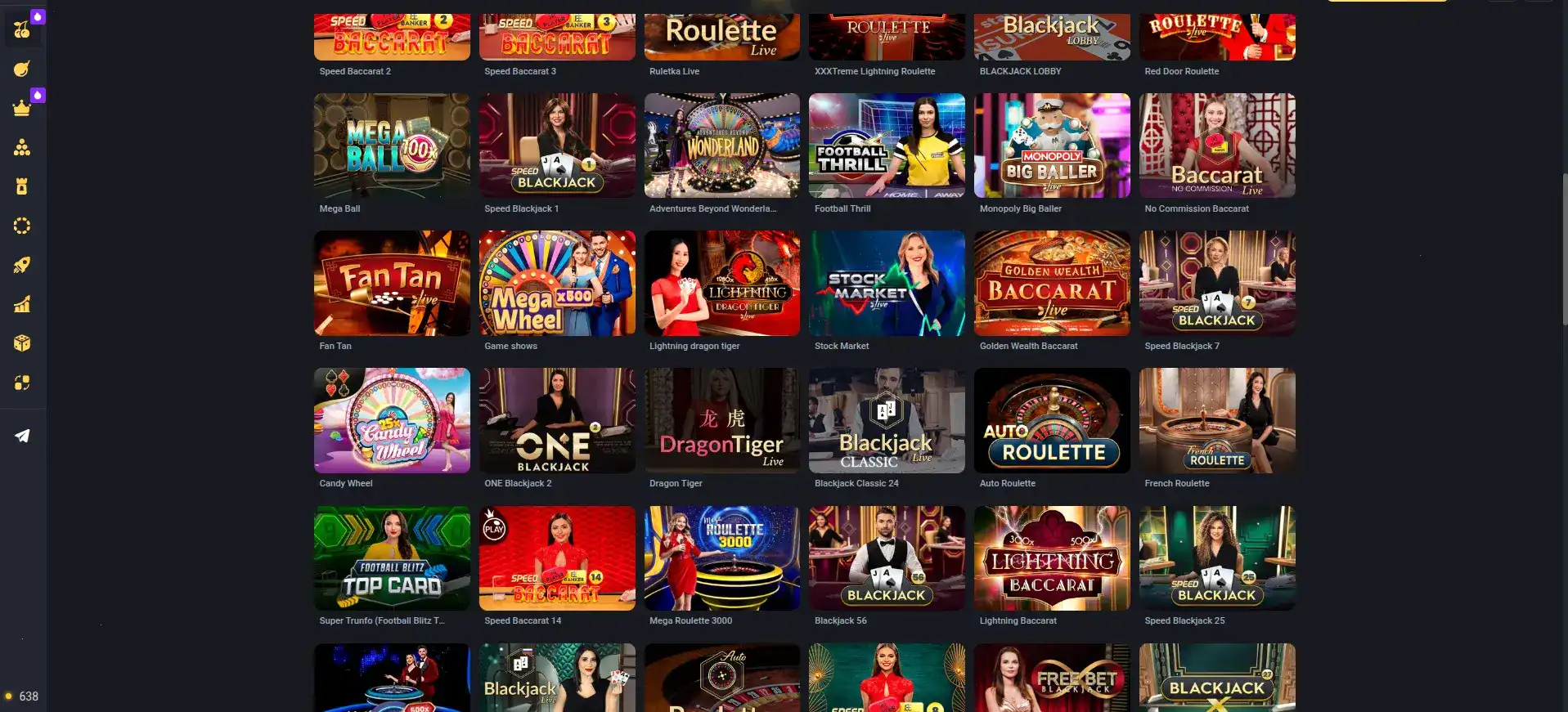 Мобильная версия Orca 88 casino